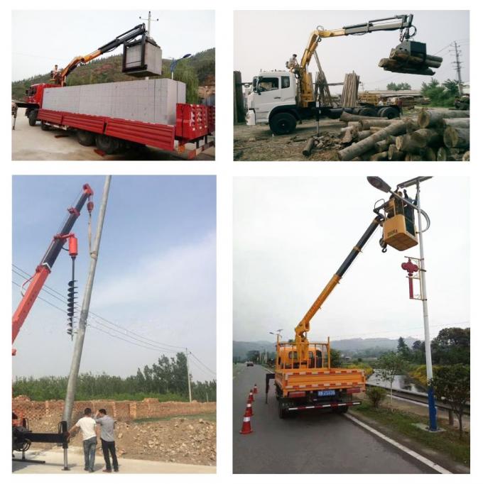 Shacman H3000 8X4 5 Arm 16ton Heavy Lifting Crane Truck